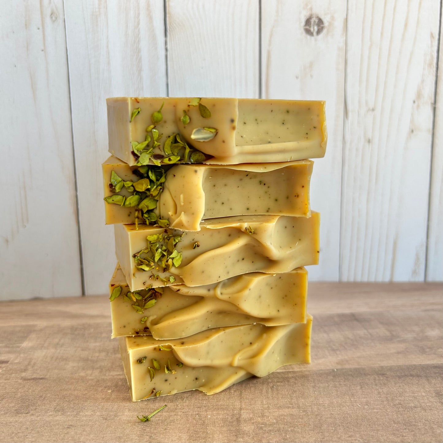 Desert Creosote Soap tower full size bars