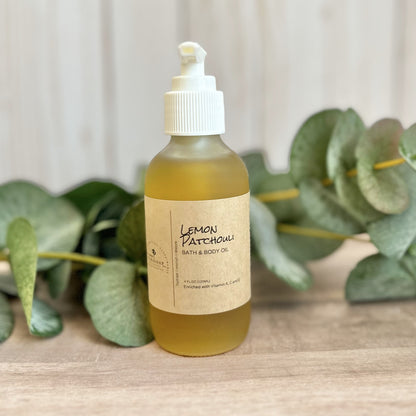 Lemon Patchouli Body Oil