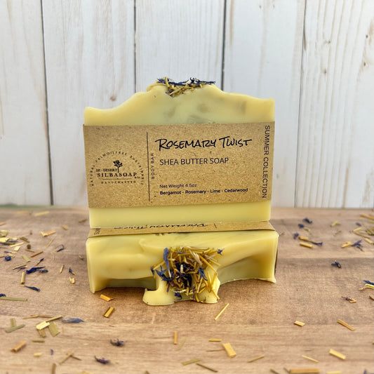 NEW!!! Rosemary Twist Soap - Summer Collection 2024