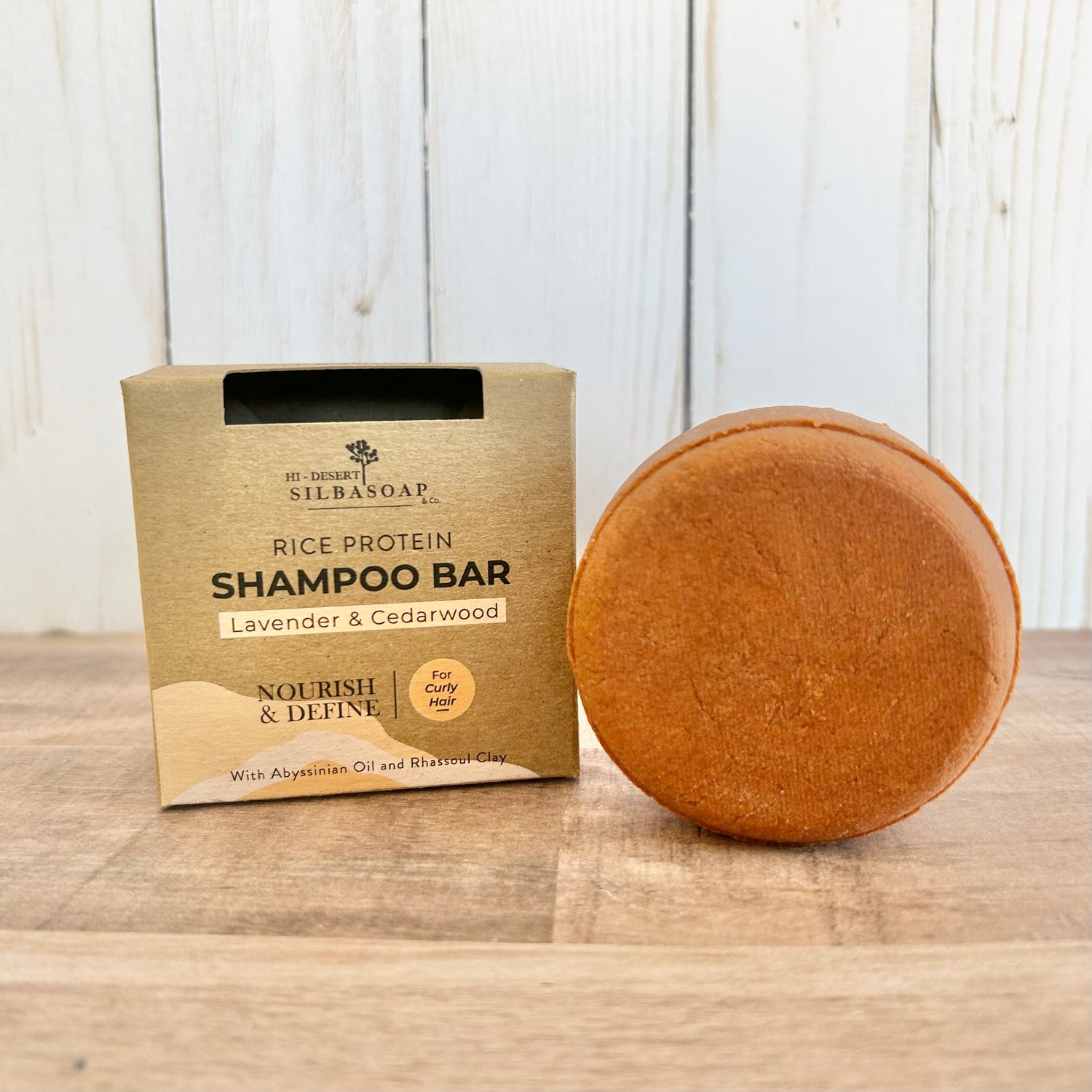 Shampoo bar for curly hair with box